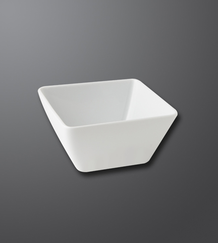 White Square Bowl 5" Sq. x 2.2"D